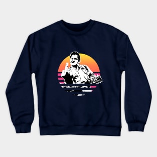 Retro Guitar Crewneck Sweatshirt